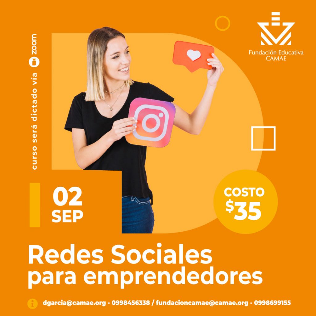 Redes Sociales Para Emprendedores Capacitaciones Camae